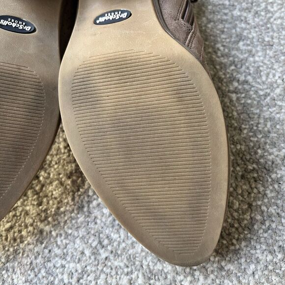 Dr Scholls Never End Ankle Boot Sz 9.5 Brown Camel Perforated - Picture 9 of 11